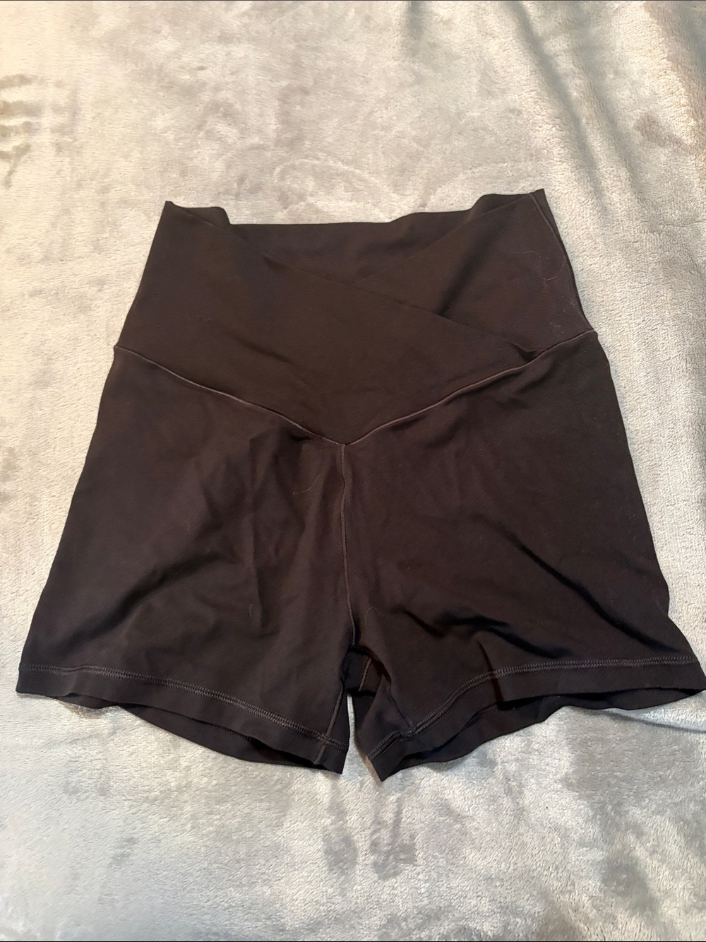 High-Waist Black Women’s Active Shorts 3 INCH